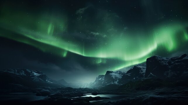 Northern Lights background