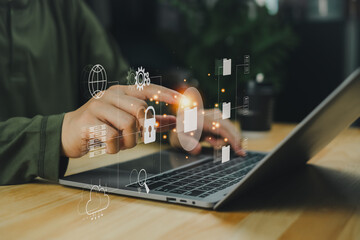 folder document Management (DMS) file online digital database computer search for business information internet on cloud documentation files electronic storage platform for company technology office