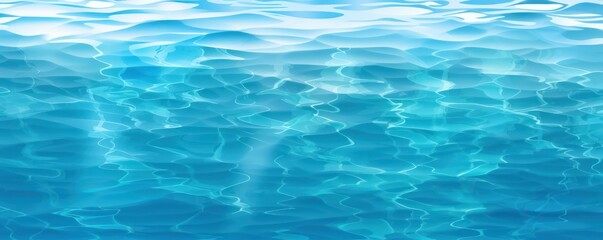 Vector realistic texture of water surface 