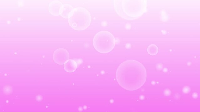ピンクのグラデーションの玉ボケ背景画像