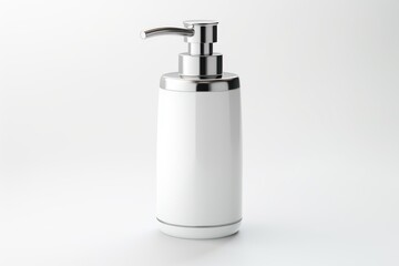 Fototapeta na wymiar Automatic soap dispenser isolated on white background 