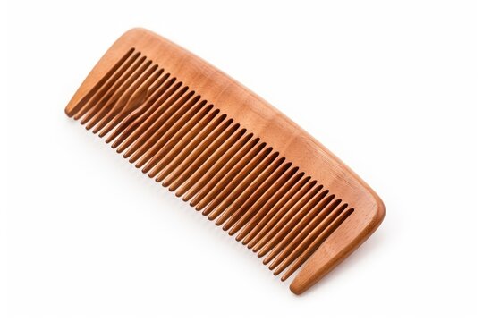 Baby comb isolated on white background