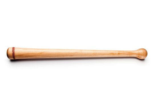 Baseball bat isolated on white background
