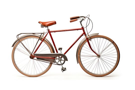 Bicycle isolated on white background 