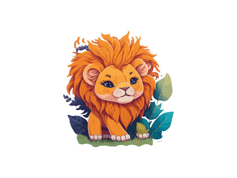 recommend clip art: Lion head for logo or icon drawing elegant minimalist style illustration, Png Clip Art.