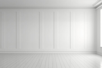 Fototapeta premium white empty wall, ai generative
