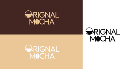 Coffee Logo, Orignal mocha, Cafe, Restaurant, text