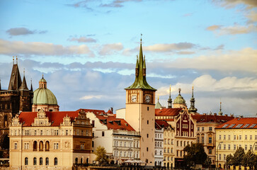 view of the old town of Prague