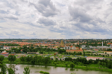 Fototapeta na wymiar View of the Prague city