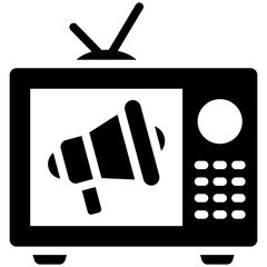 Tv Commercial Icon