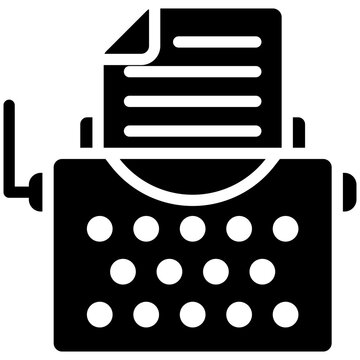 Typewriter Icon