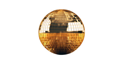 Luxury gold disco ball party nightlife decoration