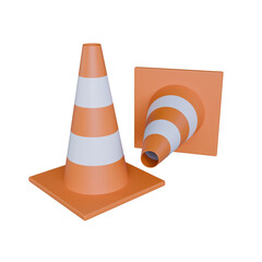 traffic cone icon