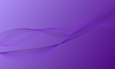 purple business lines wave curves smooth gradient abstract background