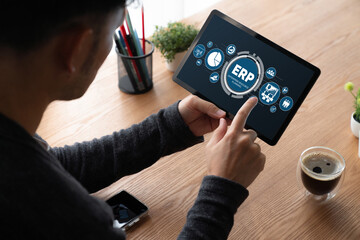 ERP enterprise resource planning software for modish business to plan the marketing strategy
