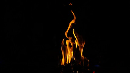 fire image clicked by camera