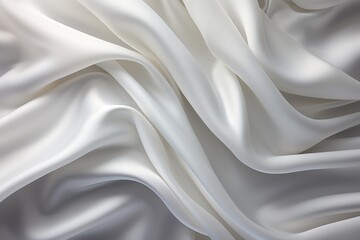Obraz premium A close up view of a white fabric