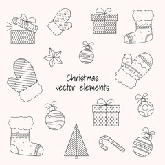 Vector design Christmas elements design