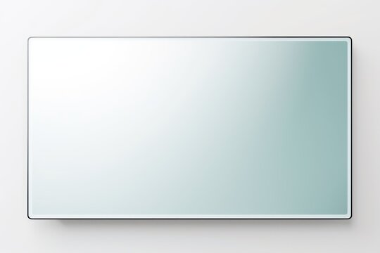 Smart Mirror Isolated On White Background