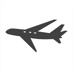 Fototapeta na wymiar air plane vector icon eps