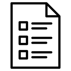list icon