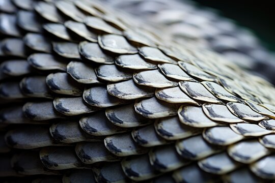A close up of a snake skin pattern