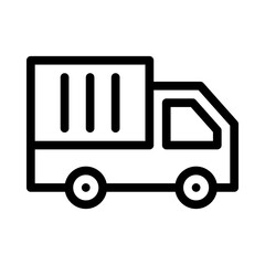 truck line icon