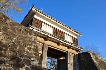 Fototapeta premium 臼杵城 大門櫓