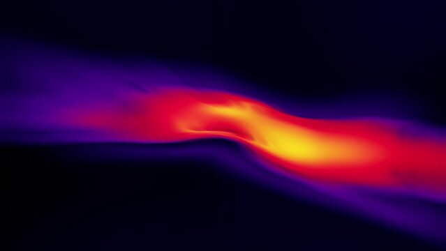 Abstract Background with Modern Thermal Gradient Effect. Heat Mapping.