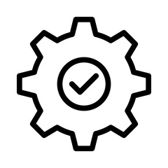 setting line icon
