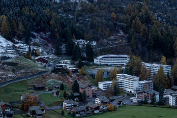 Switzerland mountain village, Vals