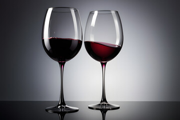 Generative AI: Crystal Elegance - Capturing the Details of Wine Glass Sophistication