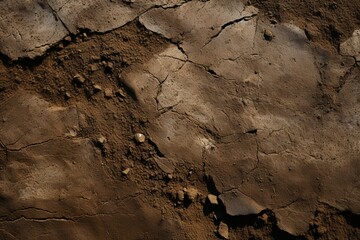 Fototapeta premium closeup of Natural Stone patterned soil texture