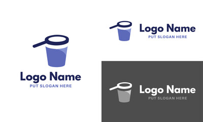 Simple coffee shop logo design