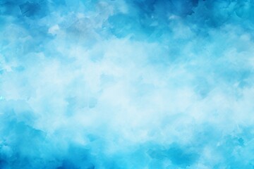 Obraz premium Light sky Blue abstract watercolor grunge background