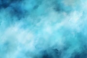 Obraz premium Light sky Blue abstract watercolor grunge background