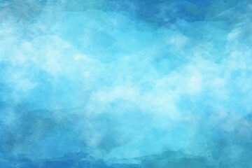 Fototapeta premium Light sky Blue abstract watercolor grunge background