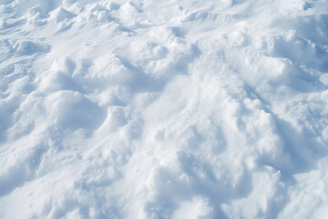 Fototapeta premium Fresh snow textured background