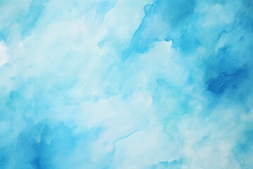 Obraz premium Light sky Blue abstract watercolor grunge background