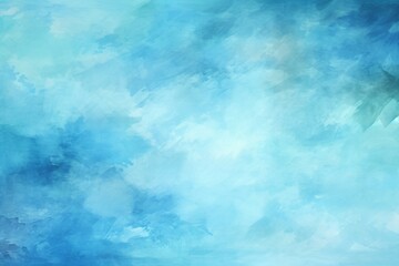 Obraz premium Light sky Blue abstract watercolor grunge background