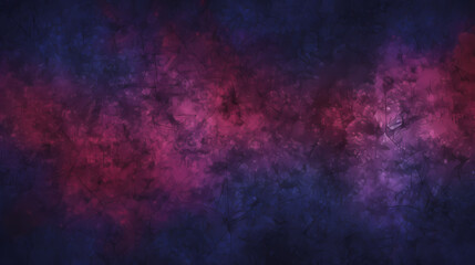 dark blue purple new year celebration background with the effect of red and black coloured mixed combination abstract background, multi-coloured old grunge wall, concrete wall coloured reflection