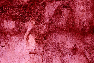 Red grunge abstrack background texture red concrete wall. horror and creepy concept