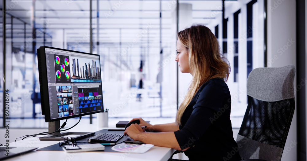 Poster Video Editor Computer Software
