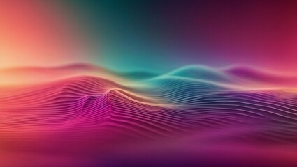 A Colorful Abstract Background With Wavy Lines