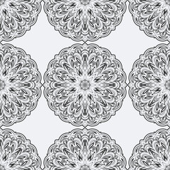 Abstract background texture in geometric ornamental style. Seamless design.