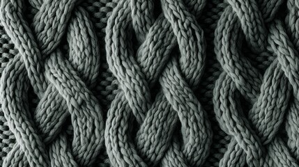 Grey Knitted Wool Closeup Background. Knitted Texture. Knit Fabric Texture, Wool Knitted pattern