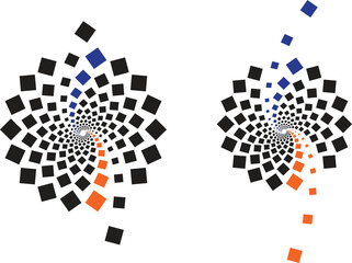 abstract background, spiral pattern for background