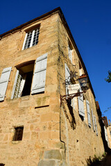 Fototapeta na wymiar Sarlat la Caneda; France - october 7 2023 : picturesque old city