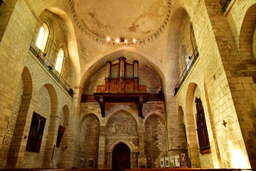 Souillac; France - october 7 2023 : abbatial church