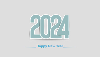 Modern design background for happy new year